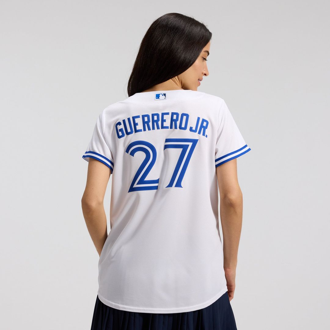 Toronto Blue Jays Vladimir Guerrero Jr. Women's Home Replica Jersey (White)