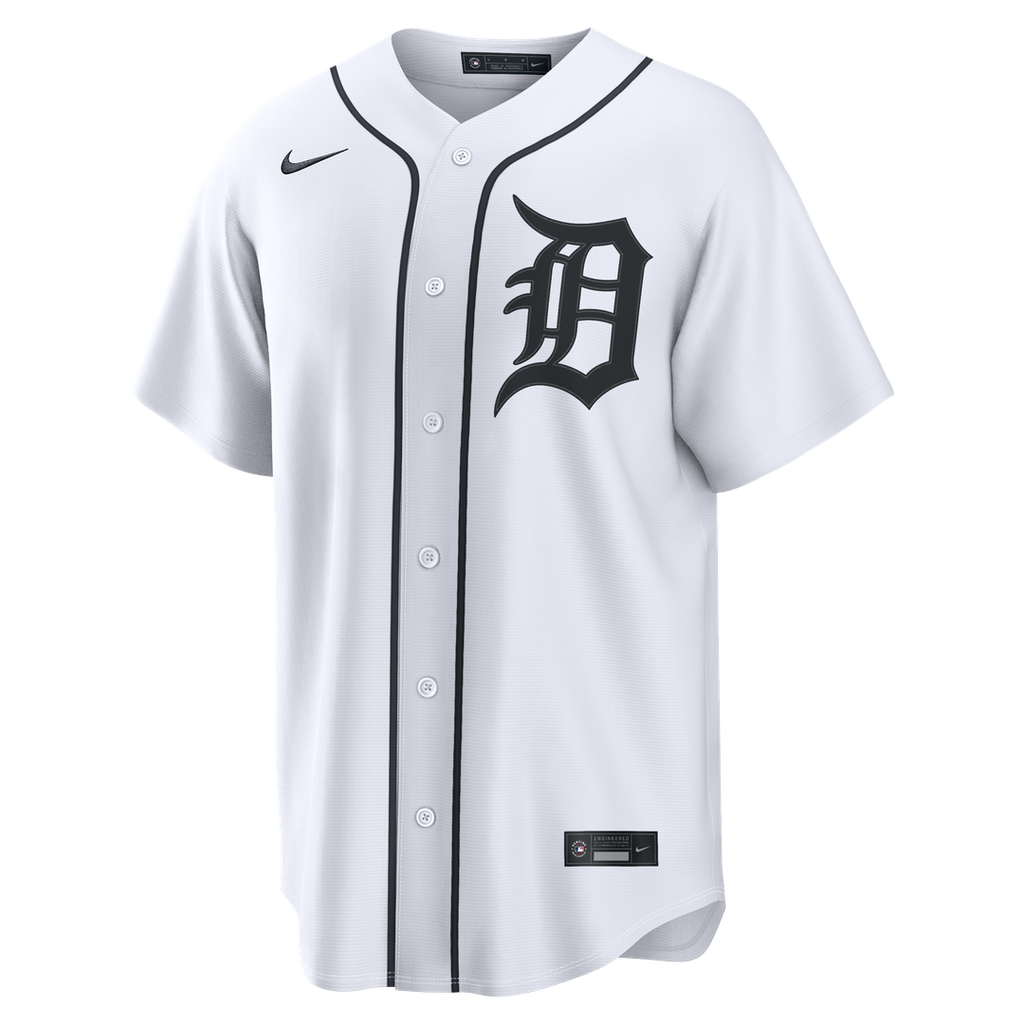 Detroit Tigers Javier Báez Home Replica Jersey (White)
