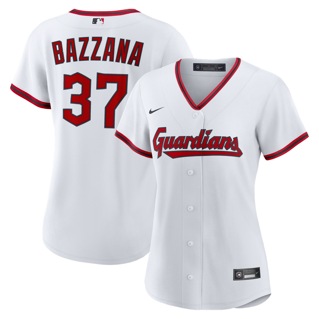 Cleveland Guardians Travis Bazzana Women's Home Replica Jersey (White)