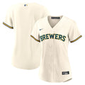 Milwaukee Brewers Women's Home Replica Team Jersey (Cream)
