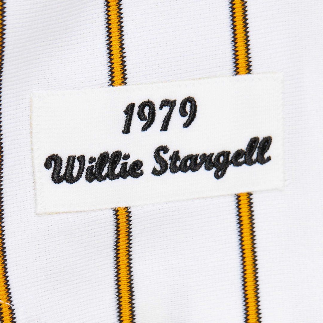Pittsburgh Pirates Willie Stargell Cooperstown 1979 Authentic Jersey (White)