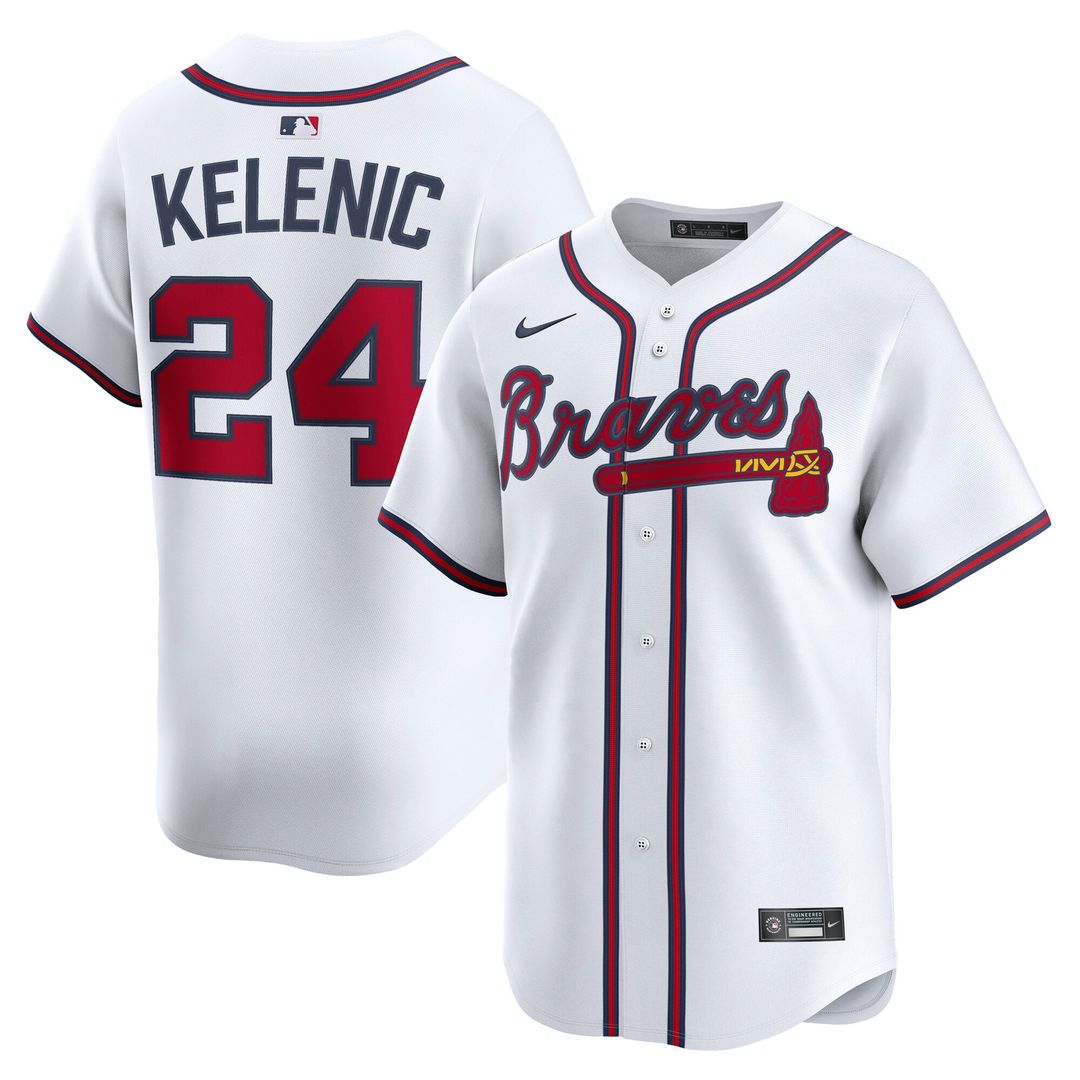 Atlanta Braves Jarred Kelenic Home Limited Jersey (White)