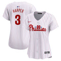 Philadelphia Phillies Bryce Harper Women's Home Limited Jersey (White)