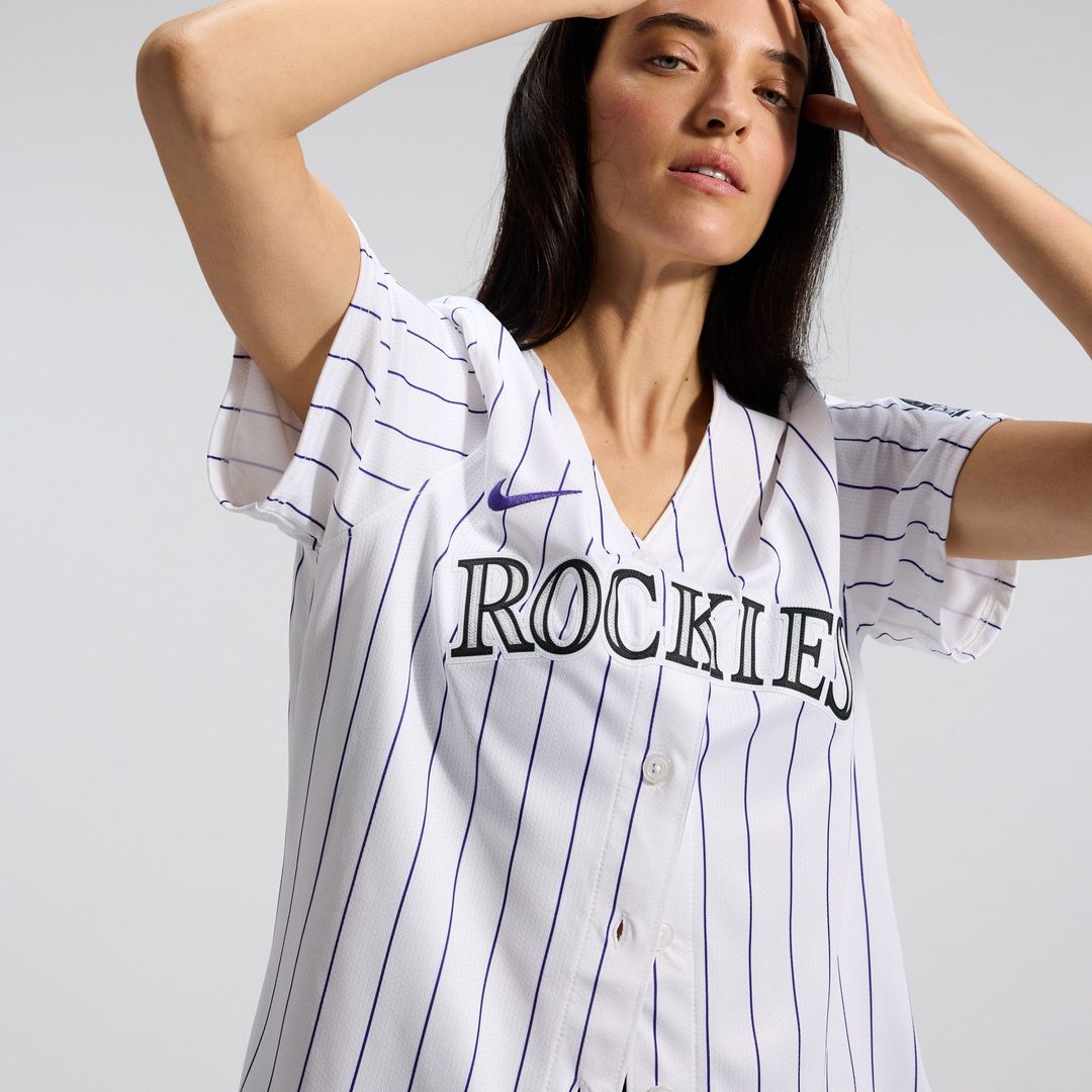 Colorado Rockies Women's Home Limited Jersey (White)