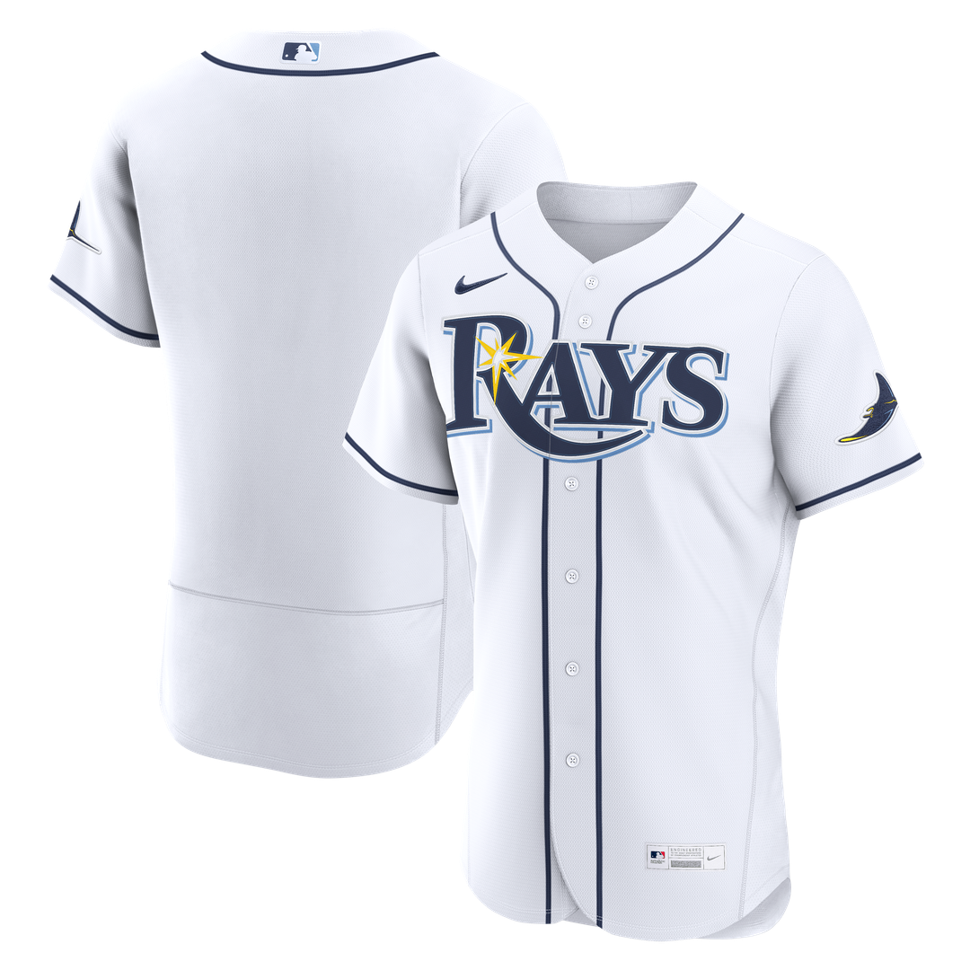 Tampa Bay Rays Home Authentic Jersey (White)