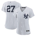 New York Yankees Giancarlo Stanton Women's Home Replica Jersey (White)
