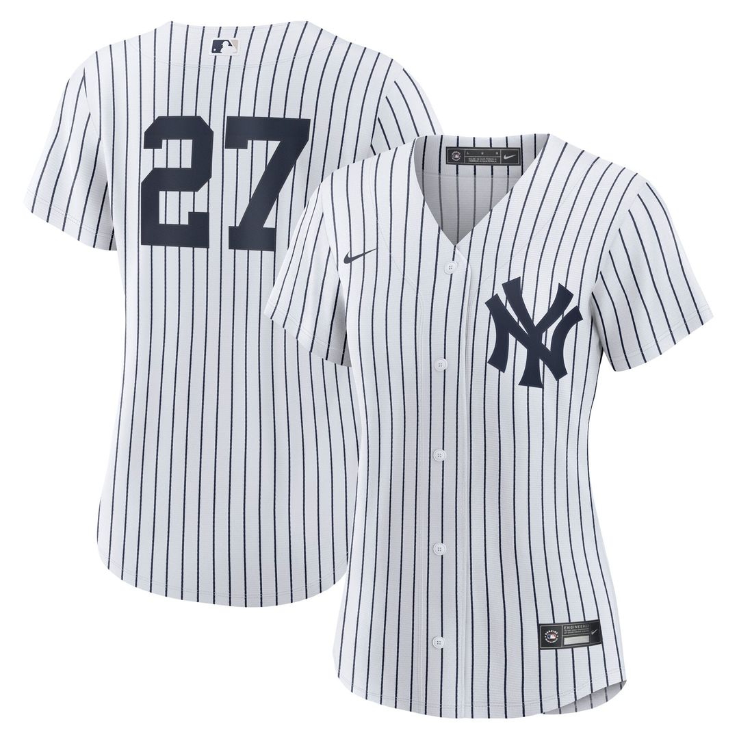 New York Yankees Giancarlo Stanton Women's Home Replica Jersey (White)