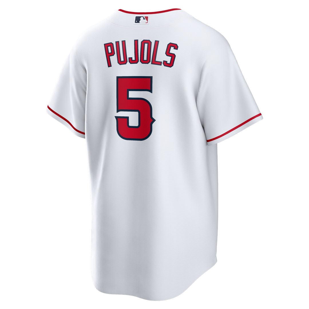 Los Angeles Angels Albert Pujols Home Retired Replica Jersey (White)