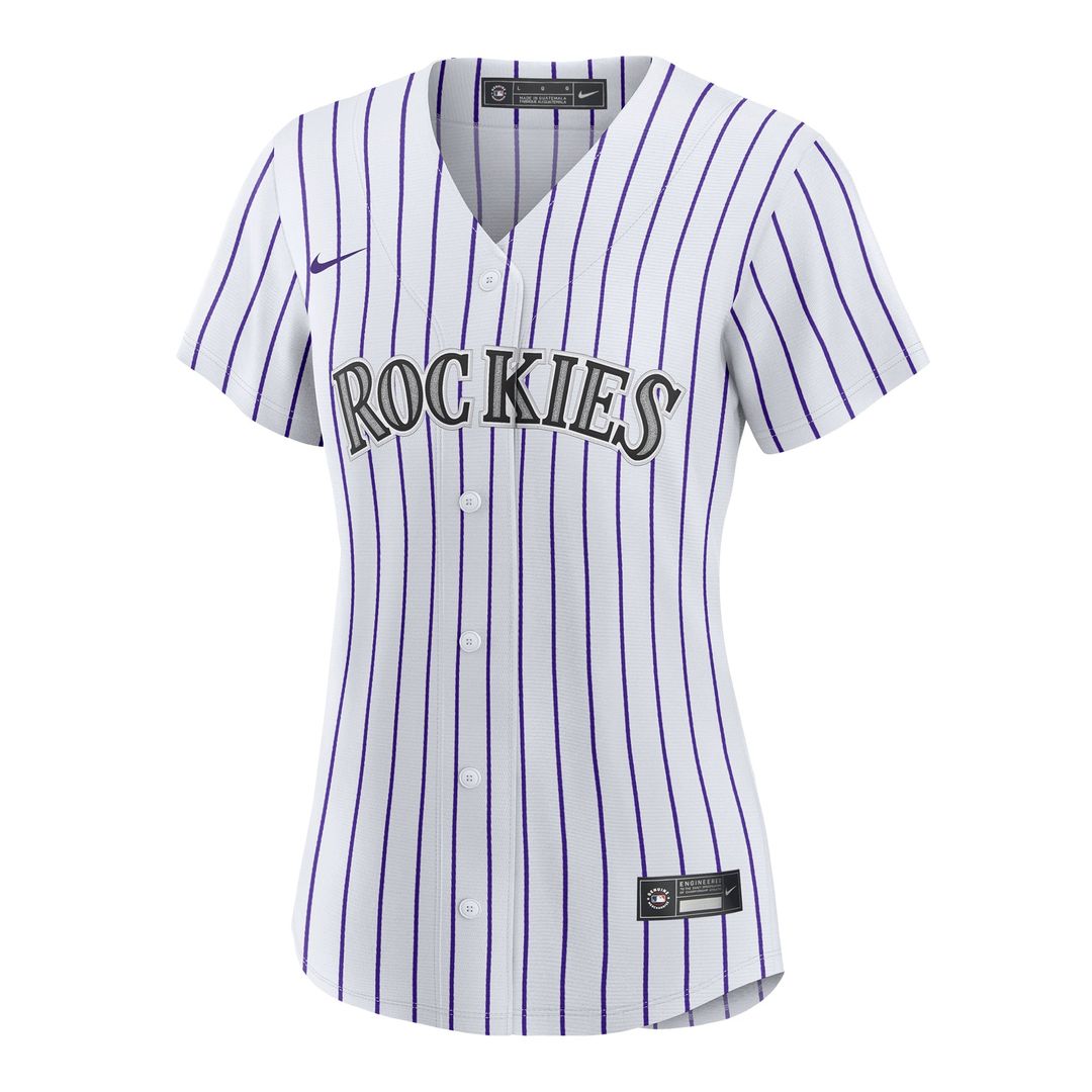 Colorado Rockies Ryan Ritter Women's Home Replica Jersey (White)