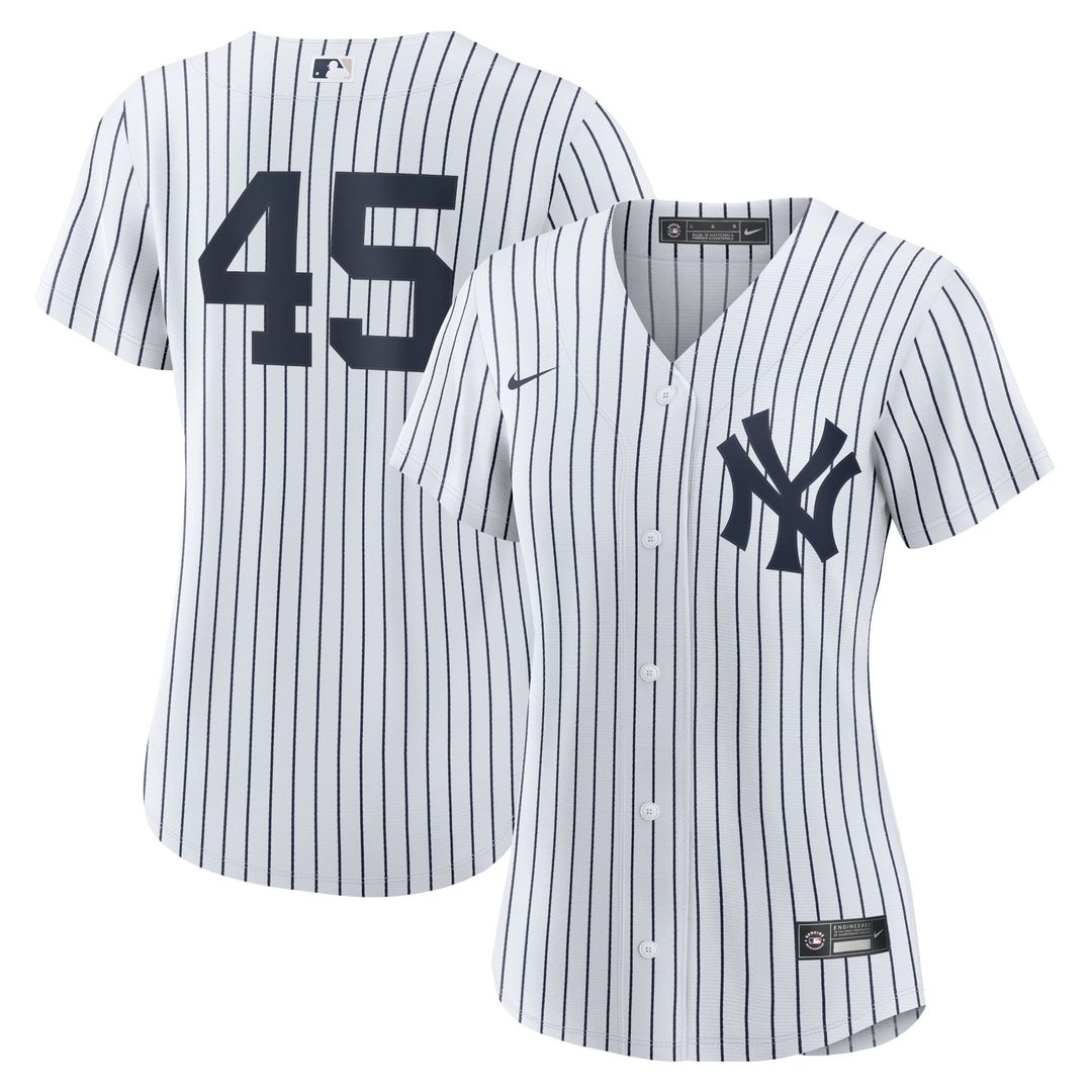 New York Yankees Gerrit Cole Women's Home Replica Jersey (White)