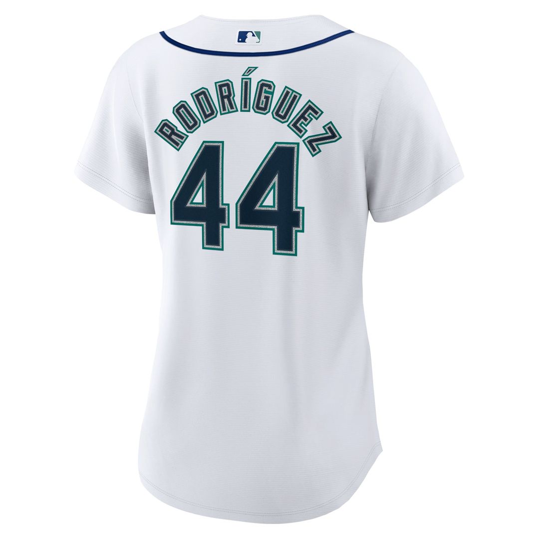 Seattle Mariners Julio Rodriguez Women's Home Replica Jersey (White)