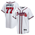 Atlanta Braves Joe Jiménez Home Replica Jersey (White)