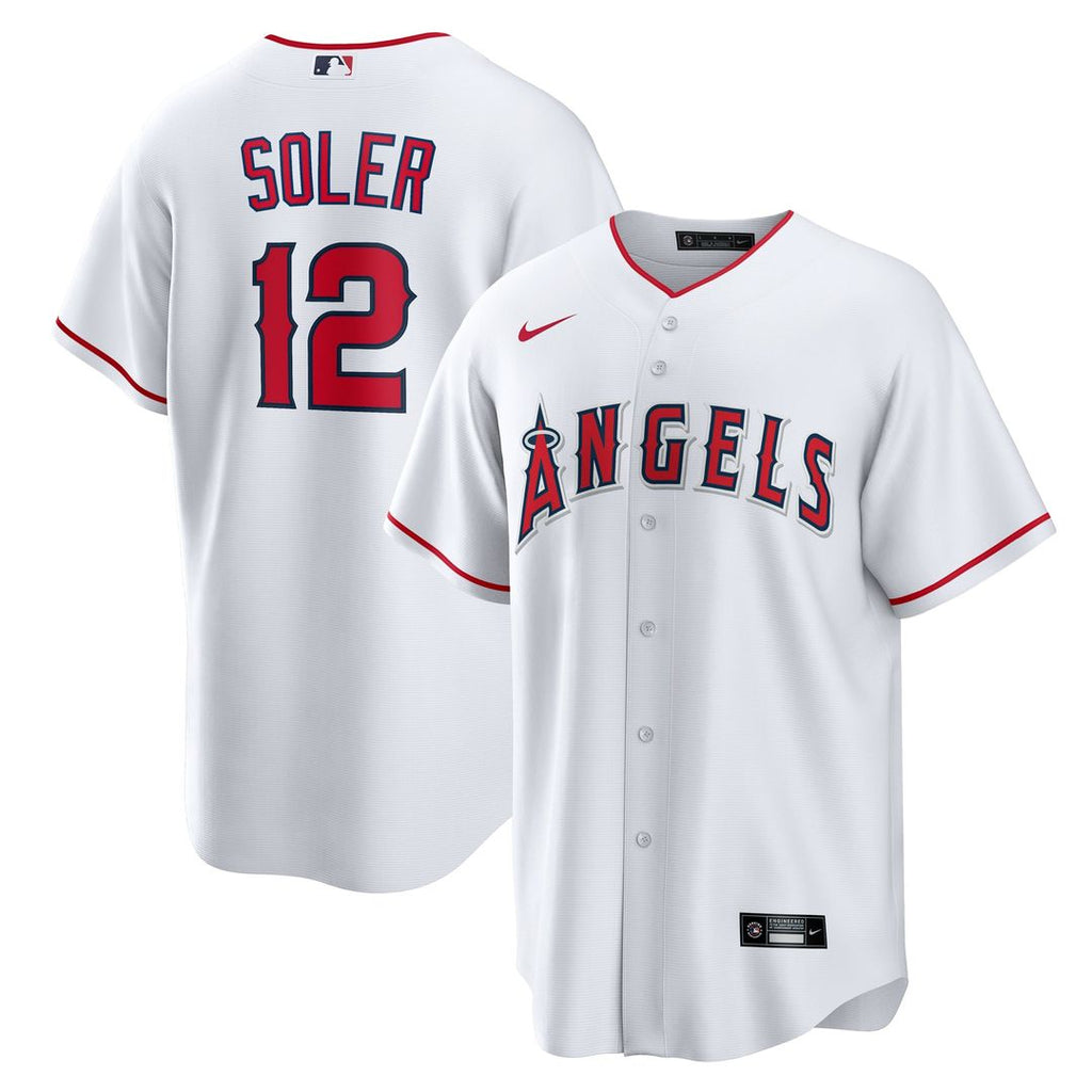 Los Angeles Angels Jorge Soler Home Replica Jersey (White)