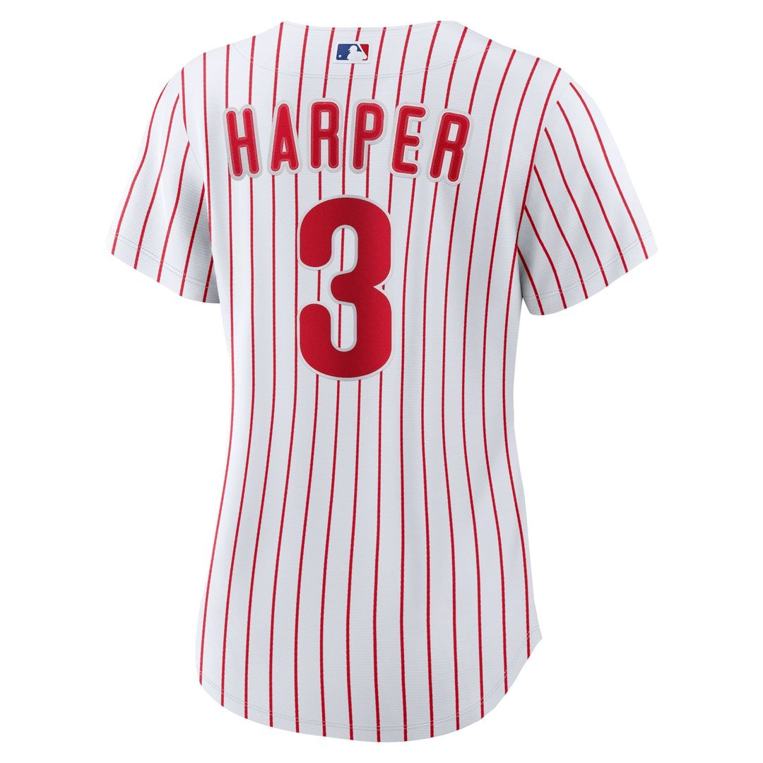 Philadelphia Phillies Bryce Harper Women's Home Replica Jersey (White)