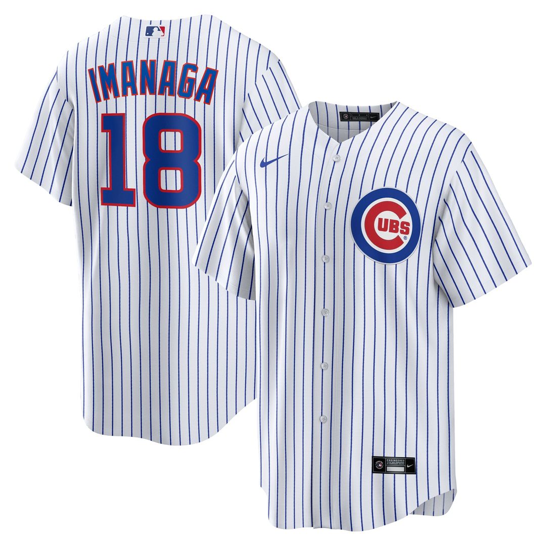 Chicago Cubs Shota Imanaga Home Replica Jersey (White)