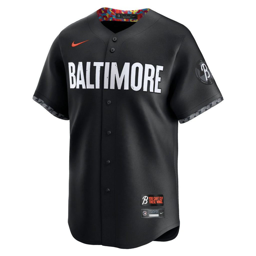 Baltimore Orioles Adley Rutschman City Connect Limited Jersey (Black)