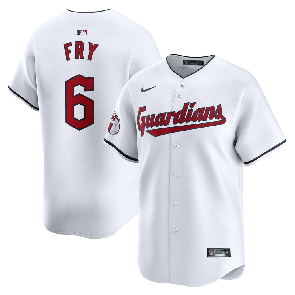 Cleveland Guardians David Fry Home Limited Jersey (White)
