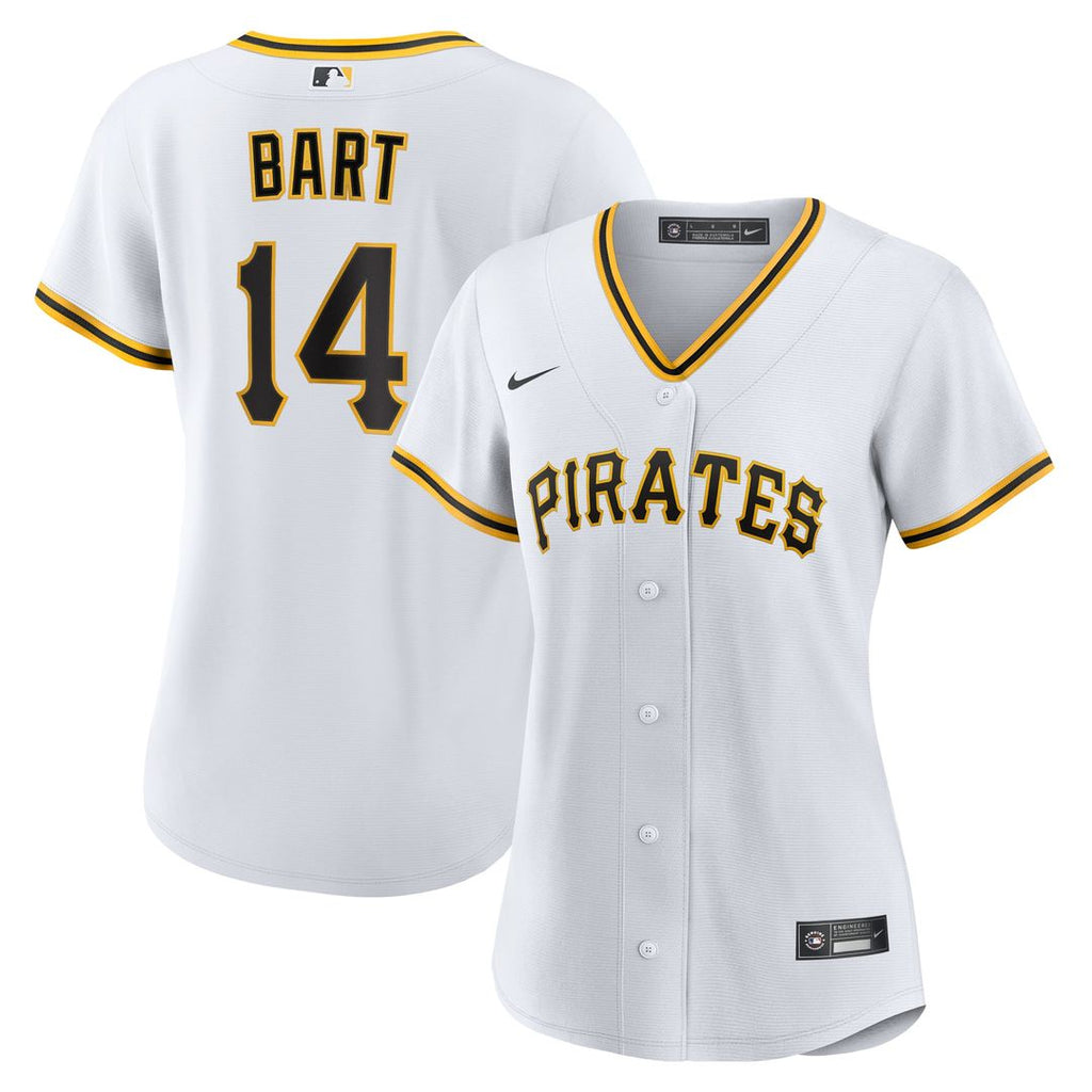 Pittsburgh Pirates Joey Bart Women's Home Replica Jersey (White)