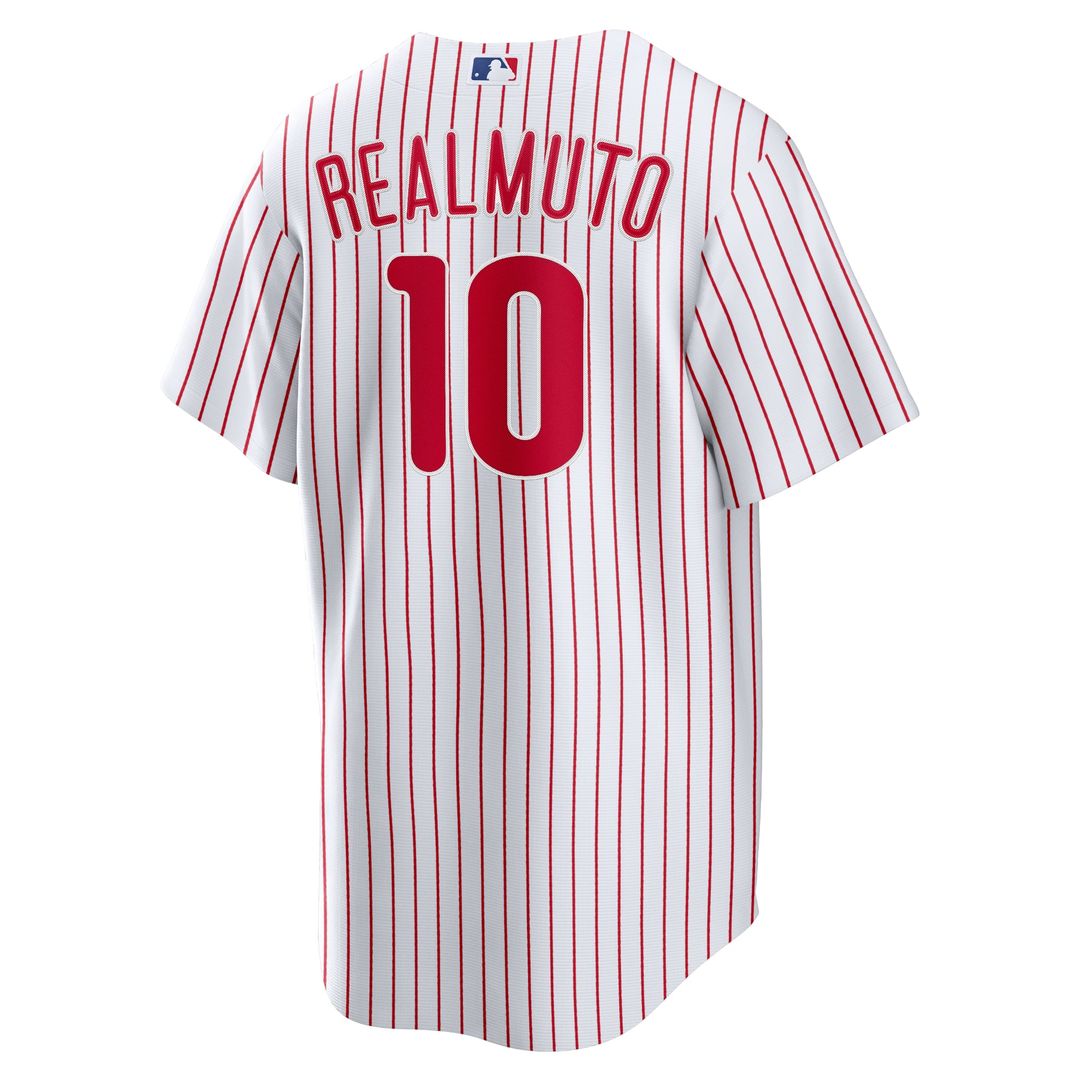 Philadelphia Phillies JT Realmuto Home Replica Player Name Jersey (White)