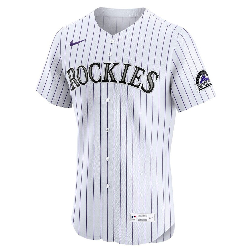 Colorado Rockies Home Elite Jersey (White)