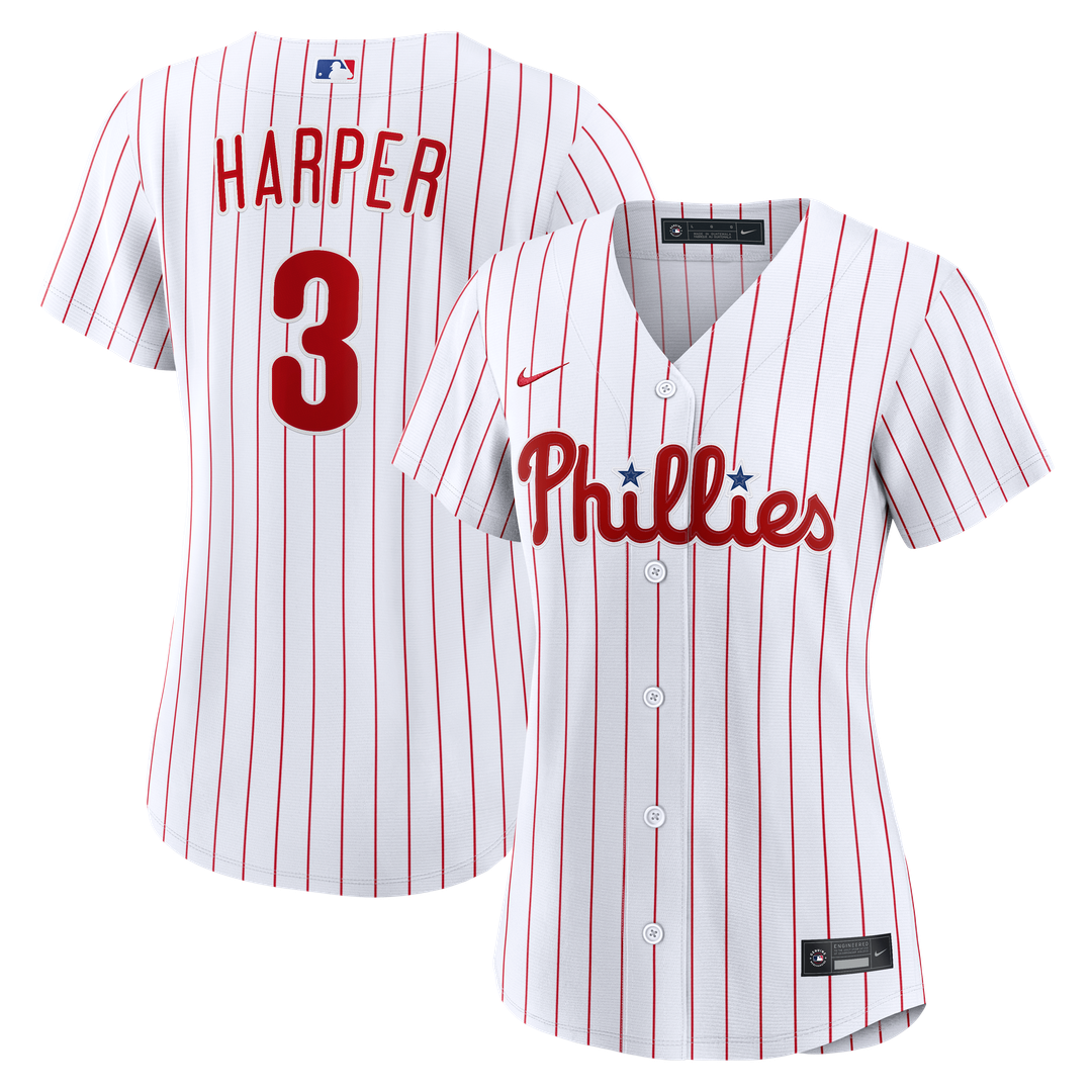 Philadelphia Phillies Bryce Harper Women's Alternate Replica Jersey (Cream)
