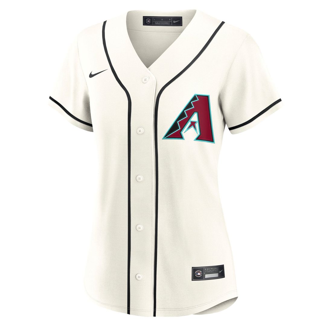 Arizona Diamondbacks Ketel Marte Women's Home Replica Jersey (Cream)