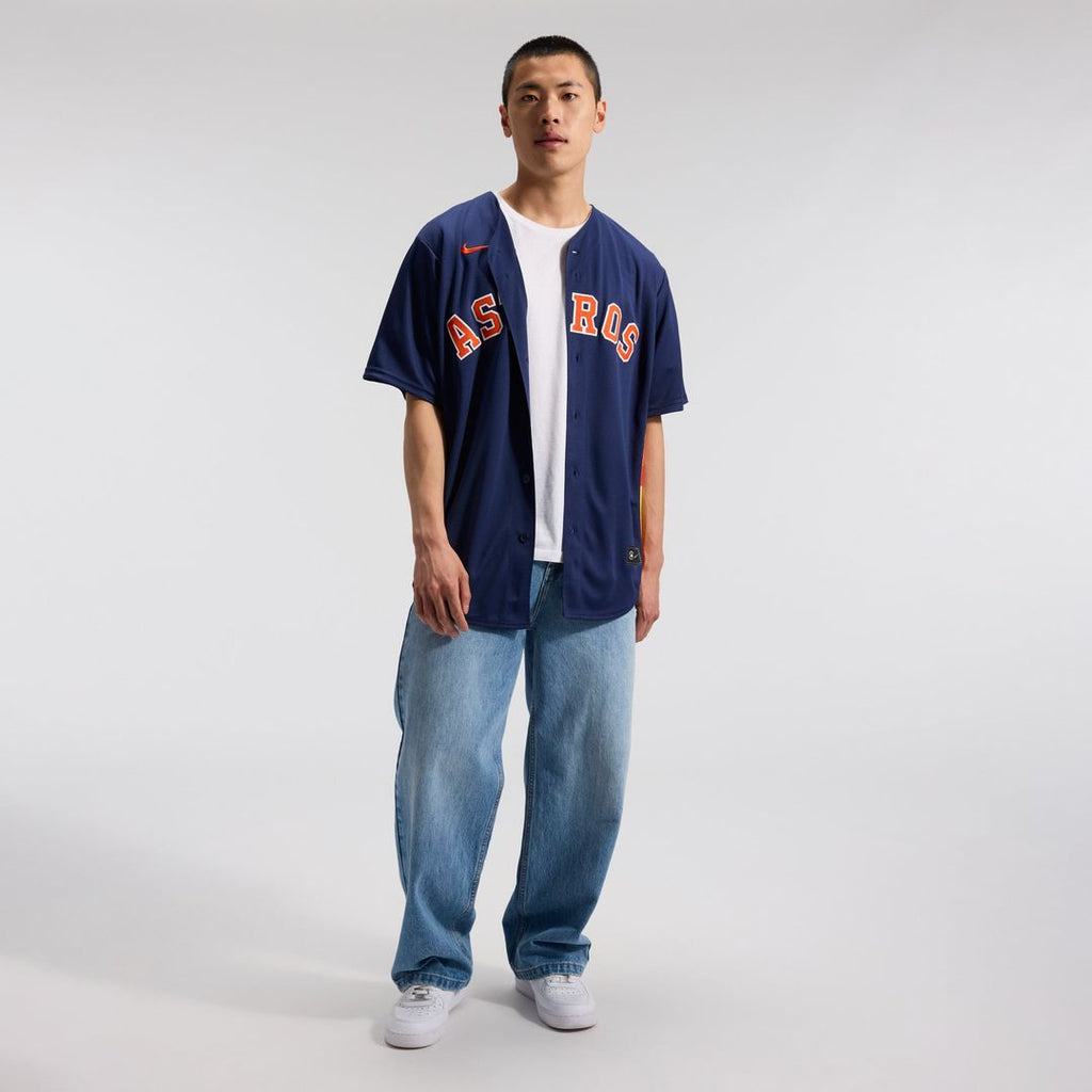 Houston Astros Jose Altuve Alternate 2 Replica Jersey (Navy)