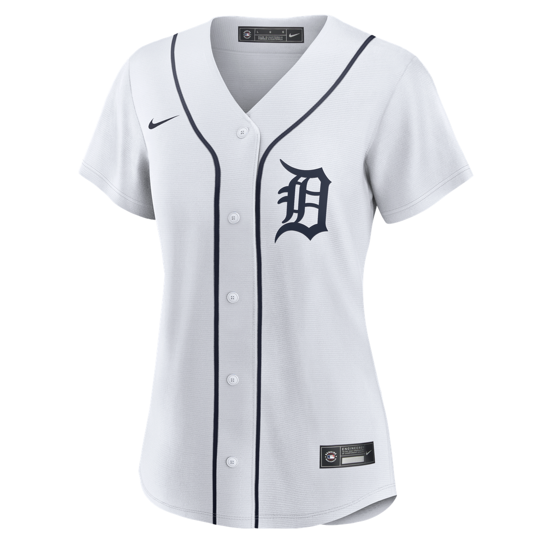 Detroit Tigers Tarik Skubal Women's Home Replica Jersey (White)
