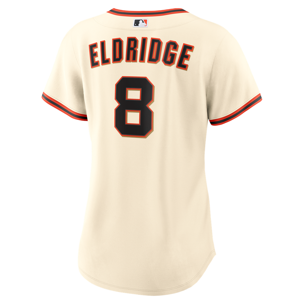 San Francisco Giants Bryce Eldridge Women's Home Replica Jersey (Cream)