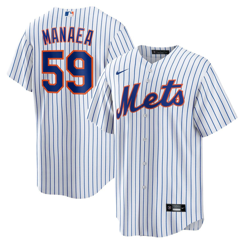 New York Mets Sean Manaea Home Replica Jersey (White)