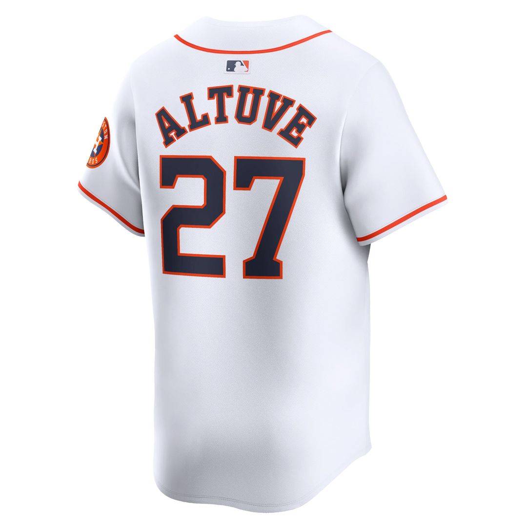 Houston Astros Jose Altuve Home Limited Jersey (White)