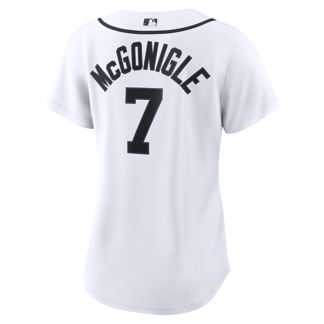 Detroit Tigers Kevin McGonigle Women's Home Replica Jersey (White)