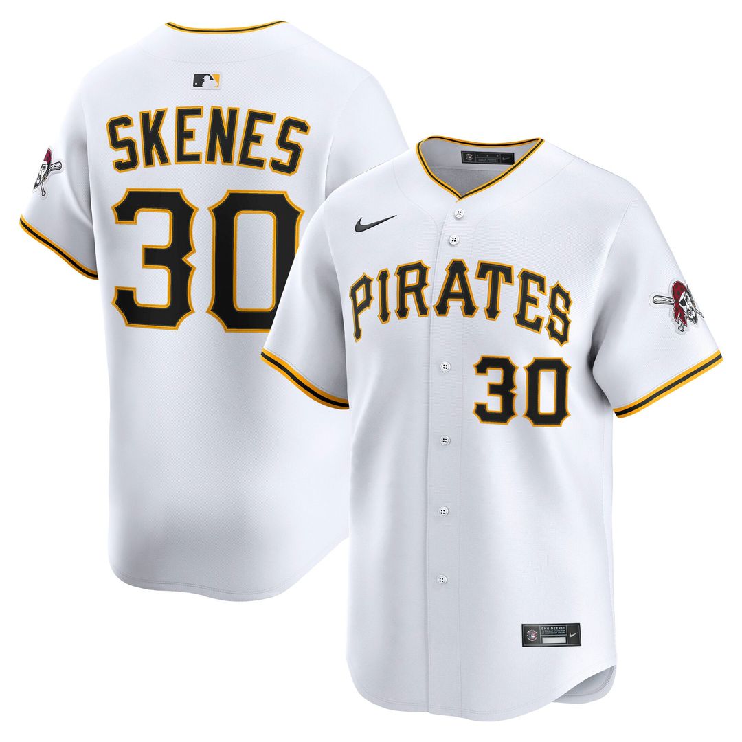 Pittsburgh Pirates Paul Skenes Home Limited Jersey (White)