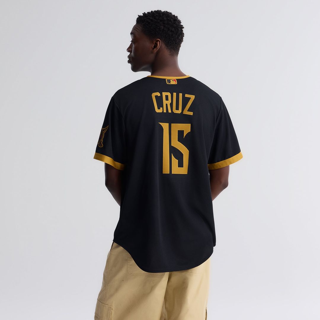 Pittsburgh Pirates Oneil Cruz 2026 City Connect Stadium Jersey (Black)