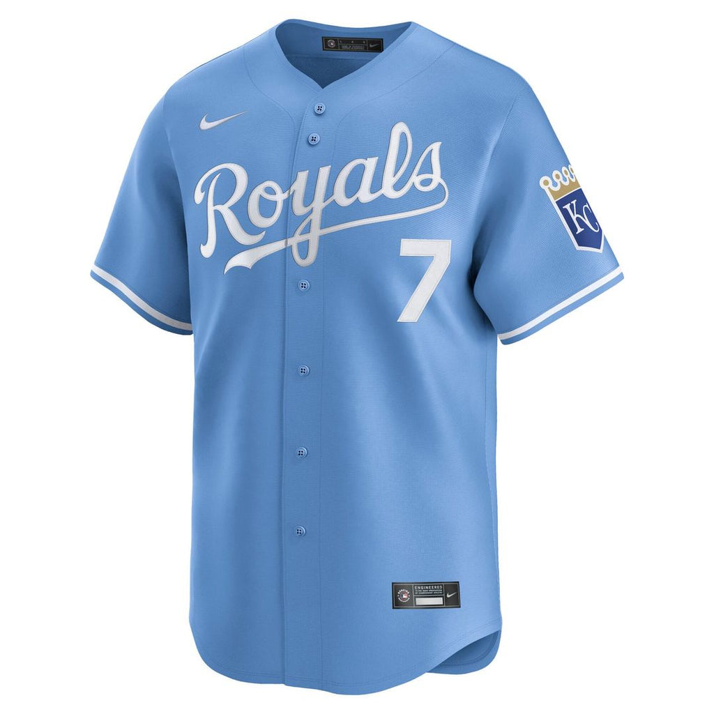 Kansas City Royals Bobby Witt Jr. Alternate Limited Jersey (Light Blue)