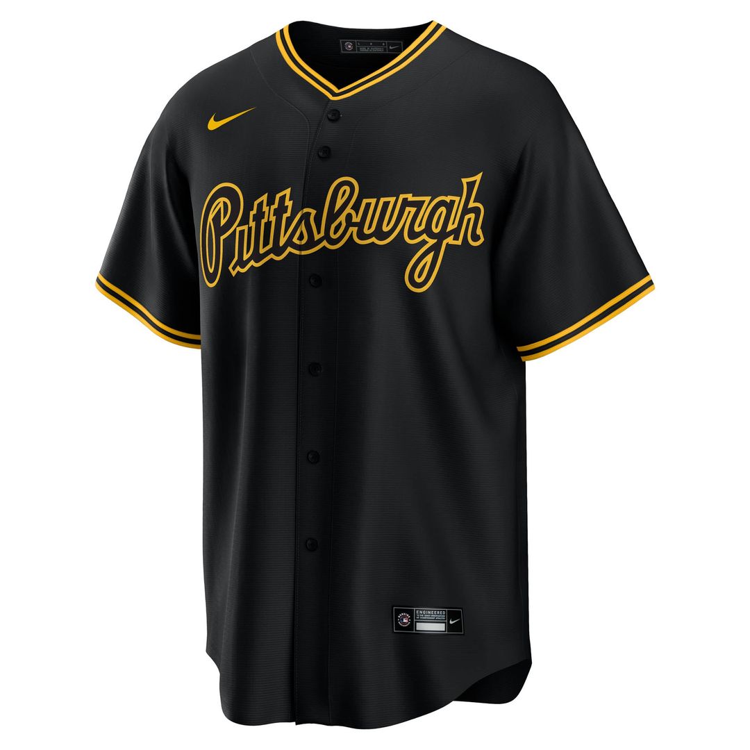 Pittsburgh Pirates Konnor Griffin Alternate Replica Jersey (Black)