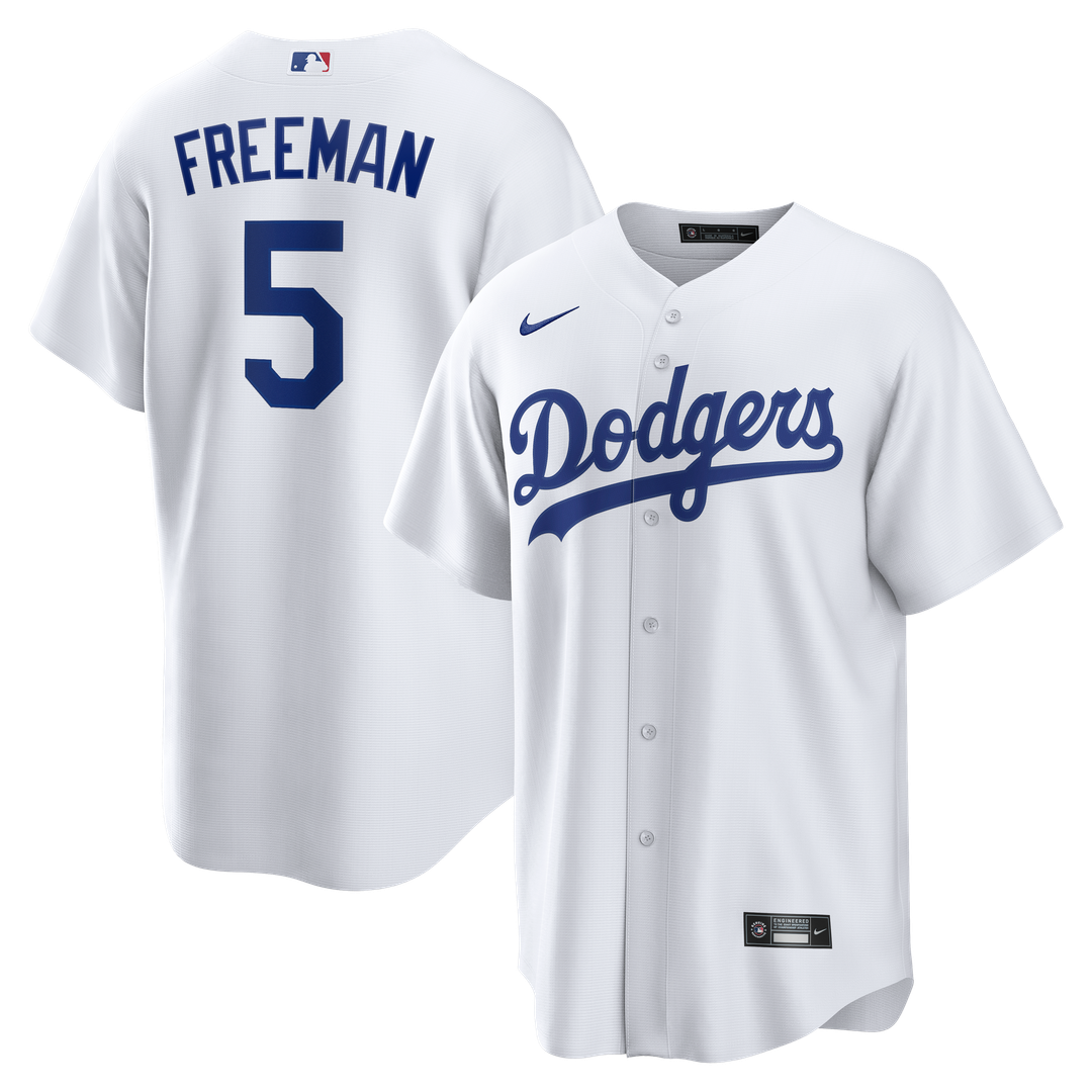 Los Angeles Dodgers Freddie Freeman Home Replica Jersey (White)