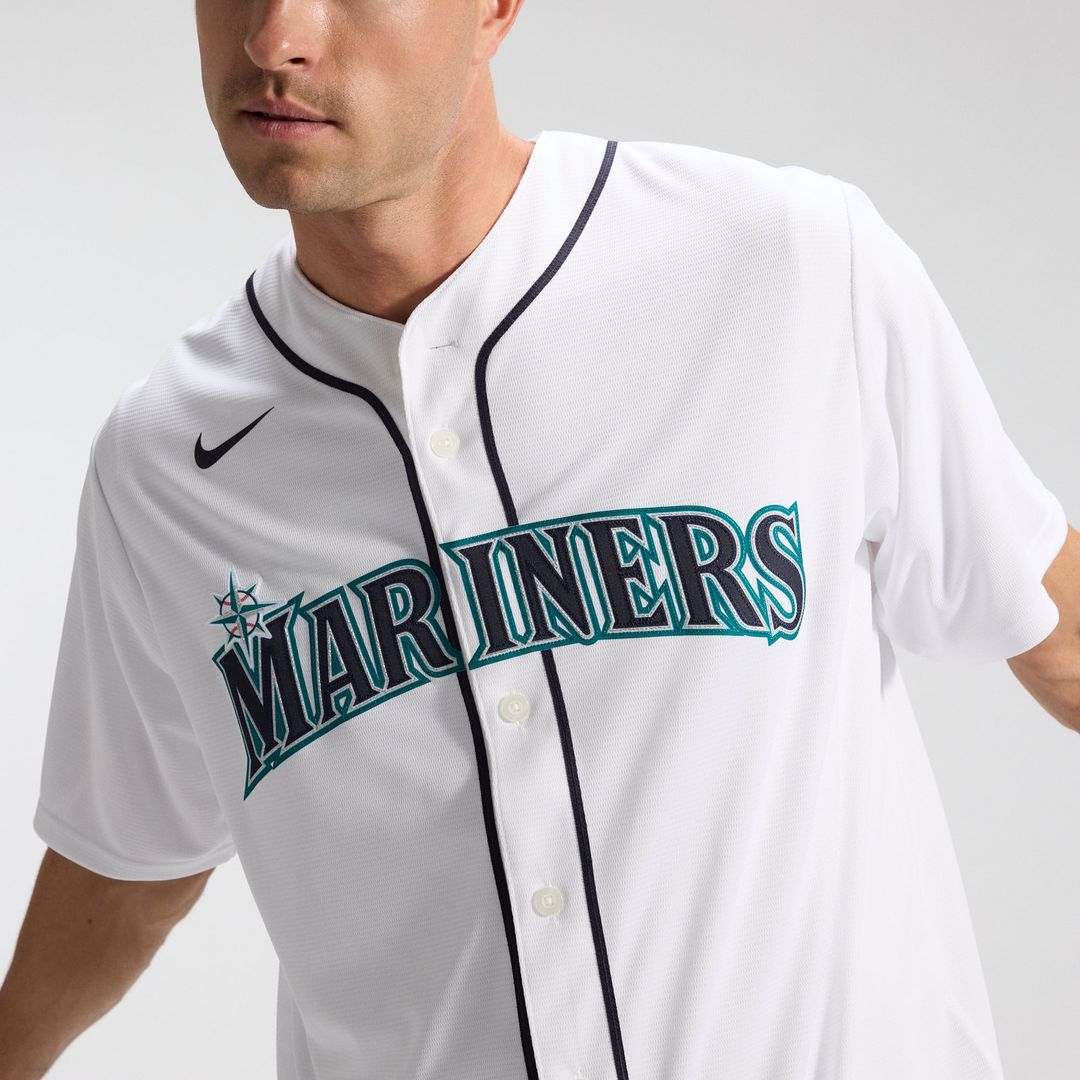 Seattle Mariners Luis Castillo Home Replica Jersey (White)