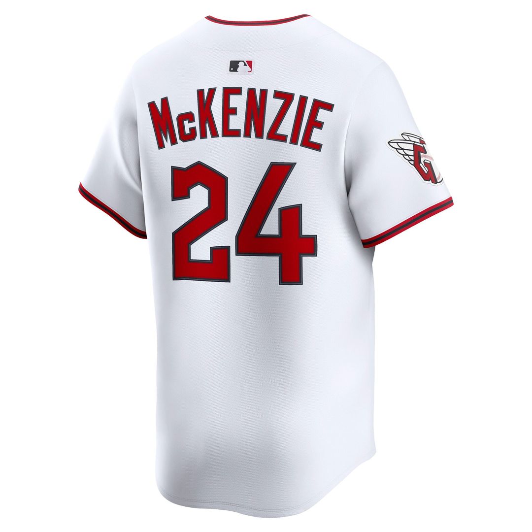 Cleveland Guardians Triston McKenzie Home Limited Jersey (White)
