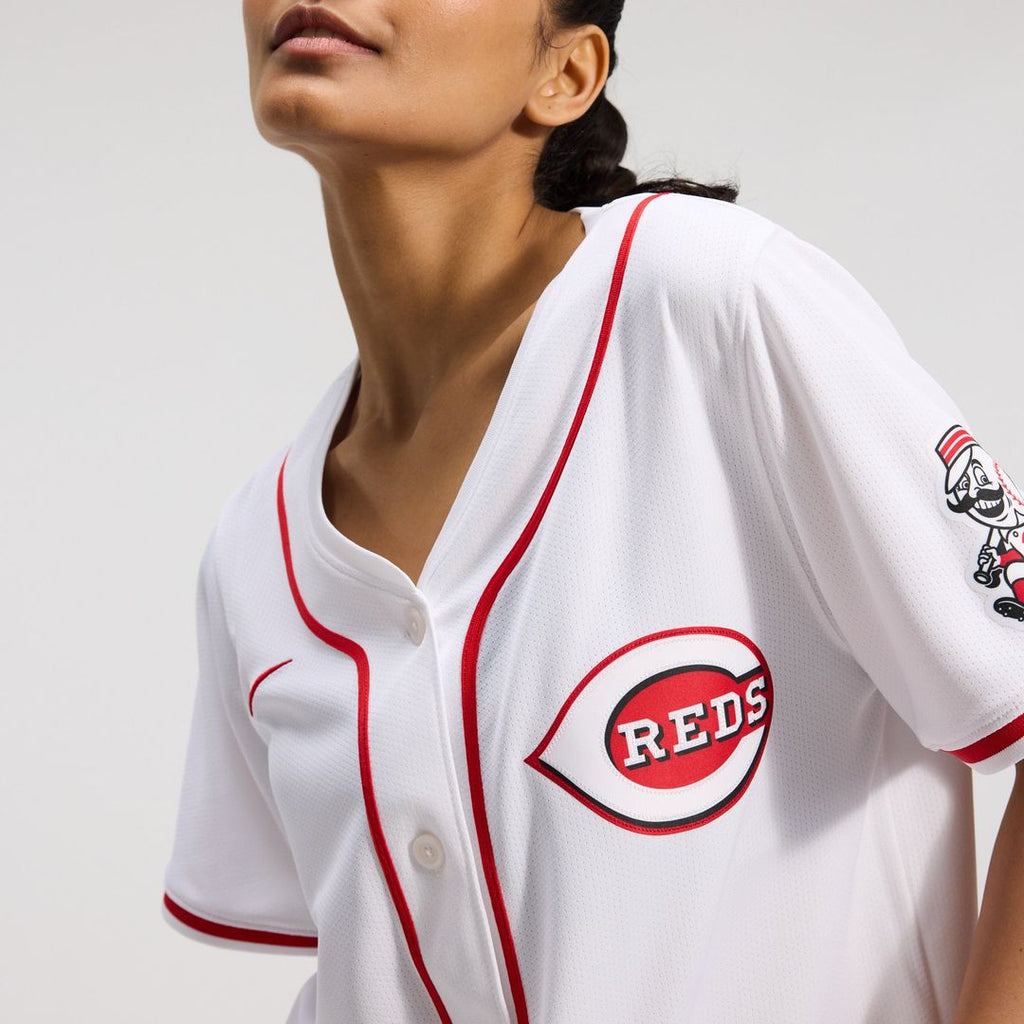 Cincinnati Reds Women's Home Limited Jersey (White)