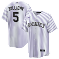 Colorado Rockies Matt Holliday Home Retired Replica Jersey (White)