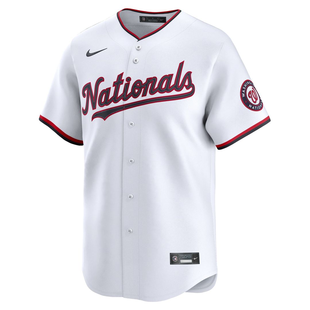 Washington Nationals James Wood Home Limited Jersey (White)