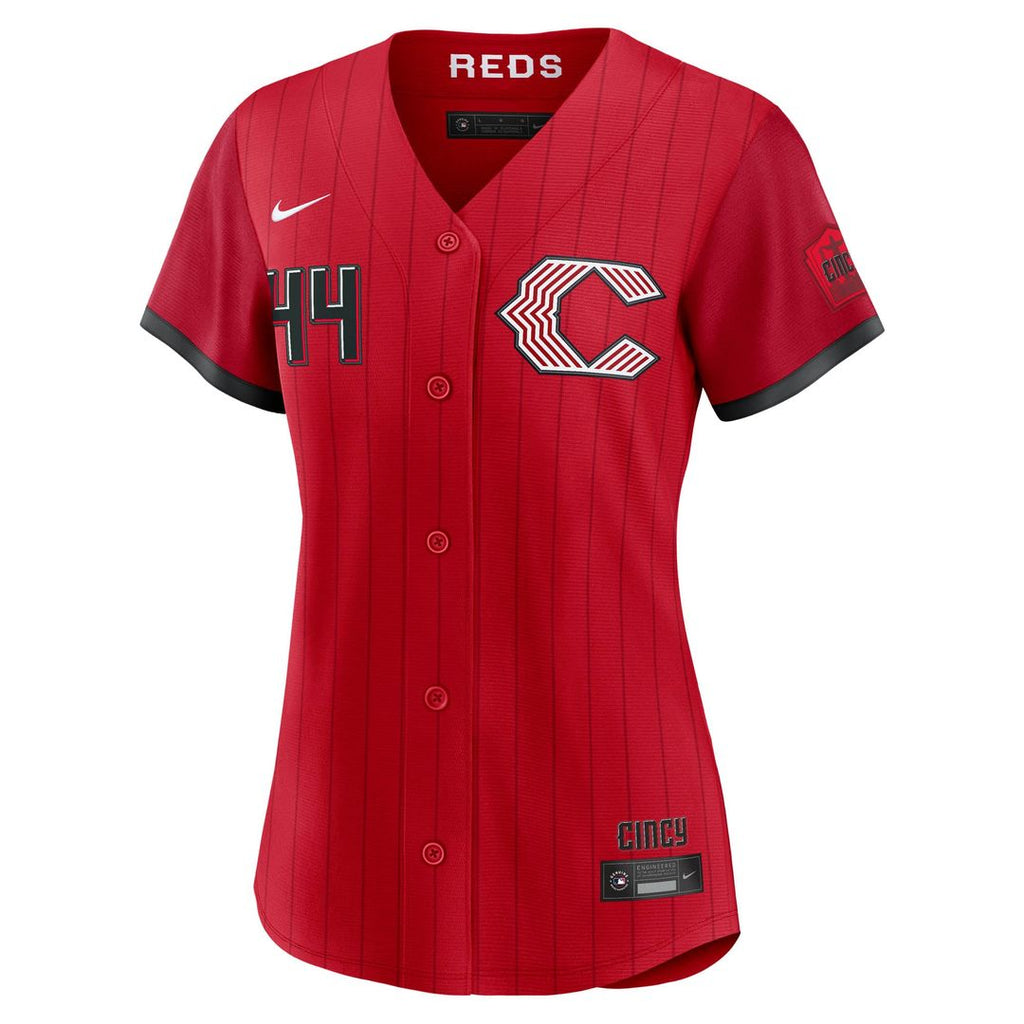 Cincinnati Reds Elly De La Cruz Women's 2026 City Connect Stadium Jersey (Red)