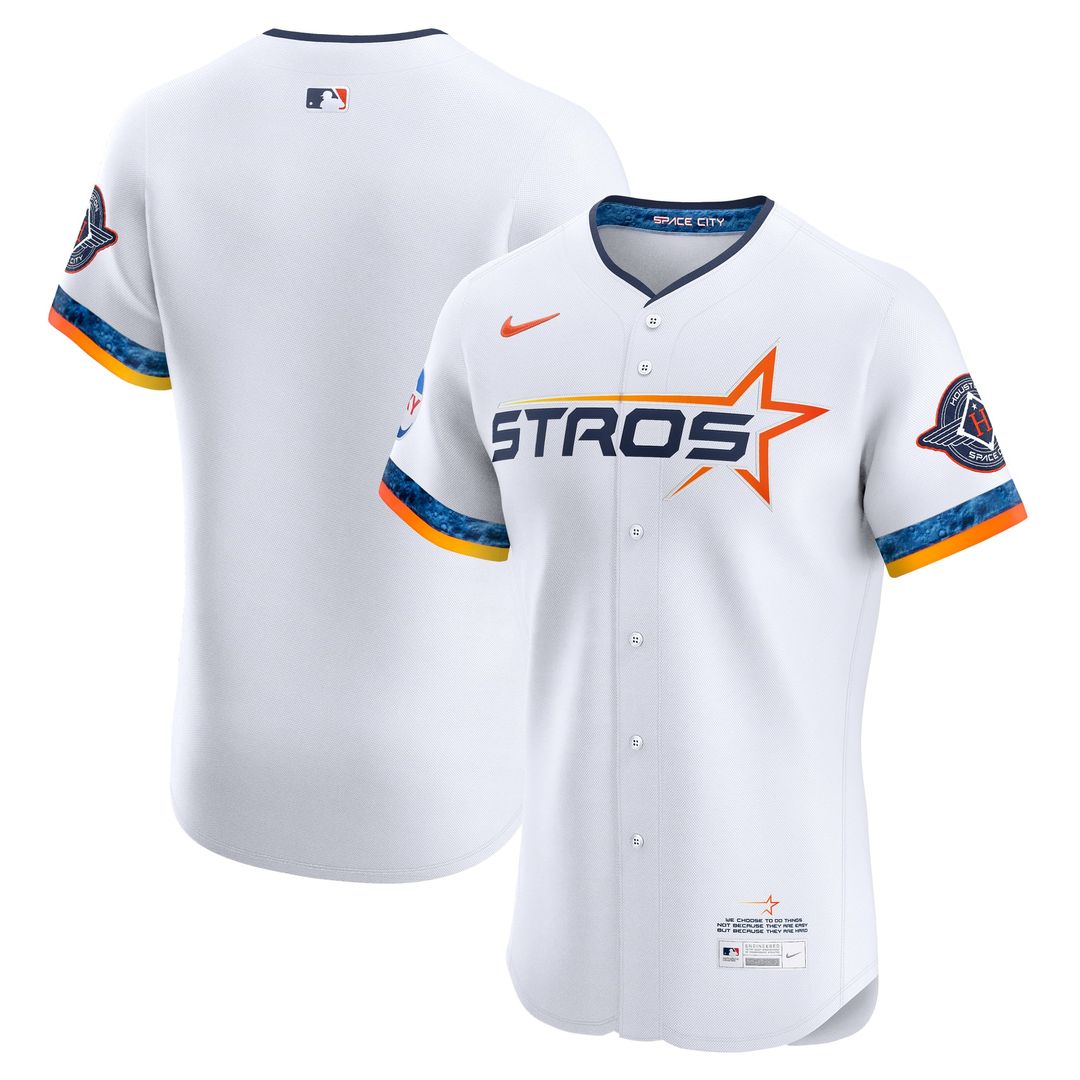 Houston Astros 2025 City Connect Elite Jersey (White)