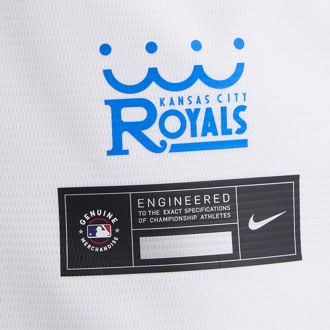 Kansas City Royals Bobby Witt Jr. 2026 City Connect Stadium Jersey (White)