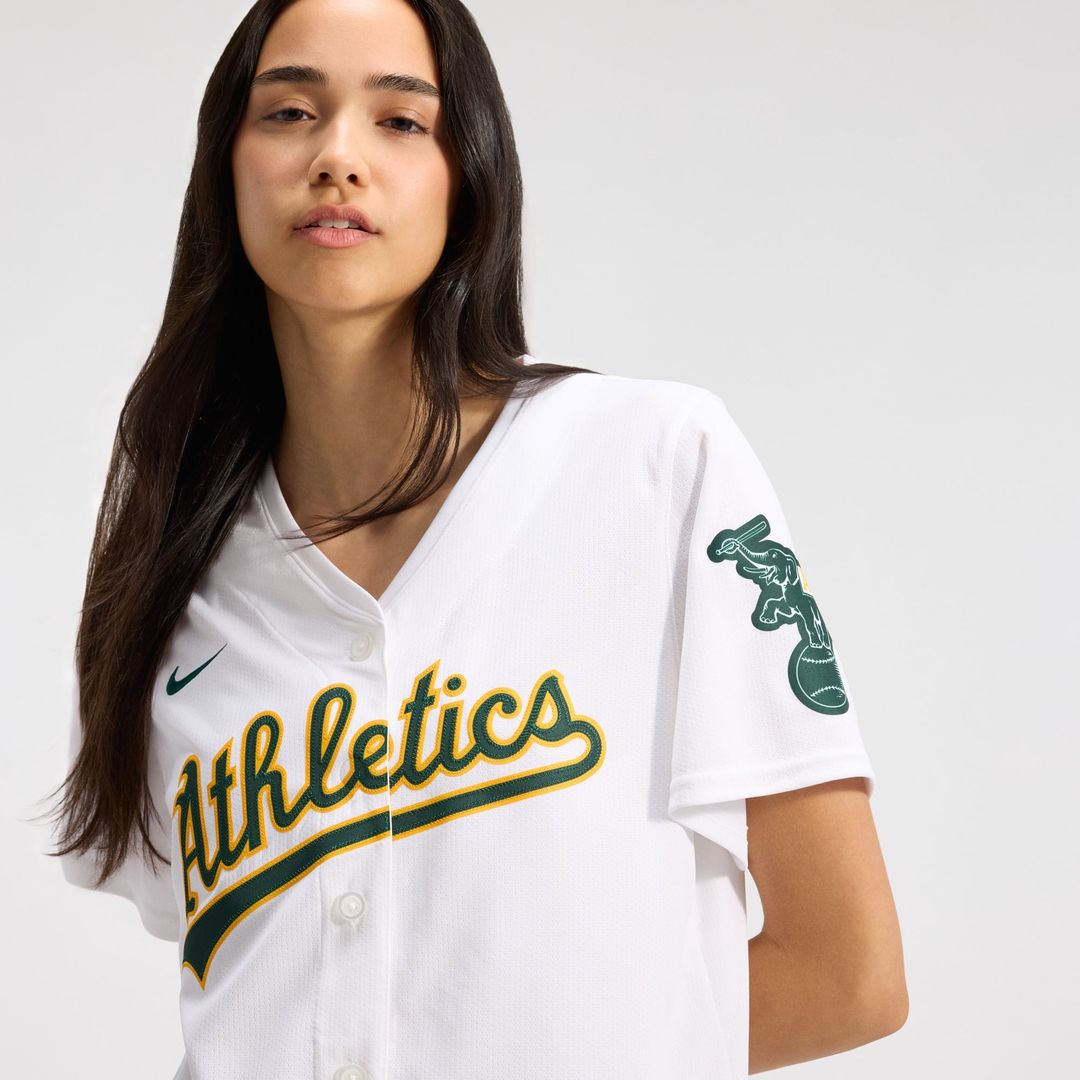 Athletics Women's Home Limited Jersey (White)