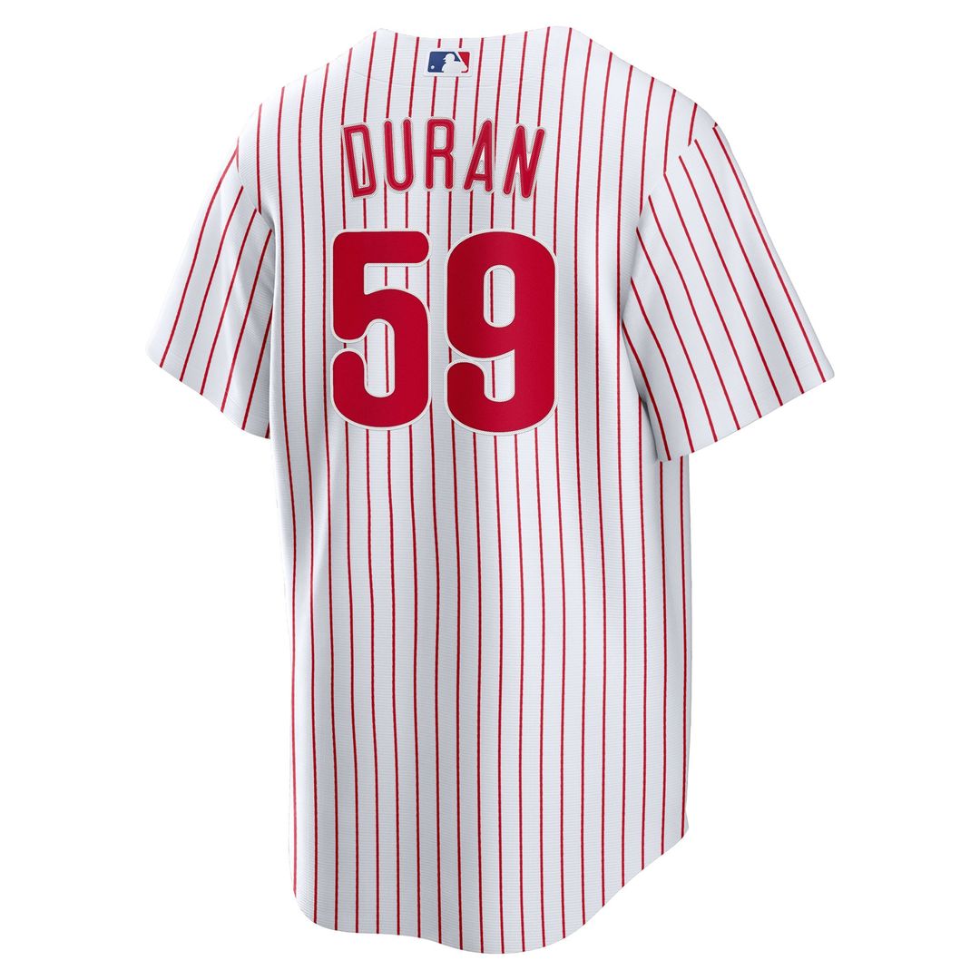 Philadelphia Phillies Jhoan Duran Home Replica Jersey (White)