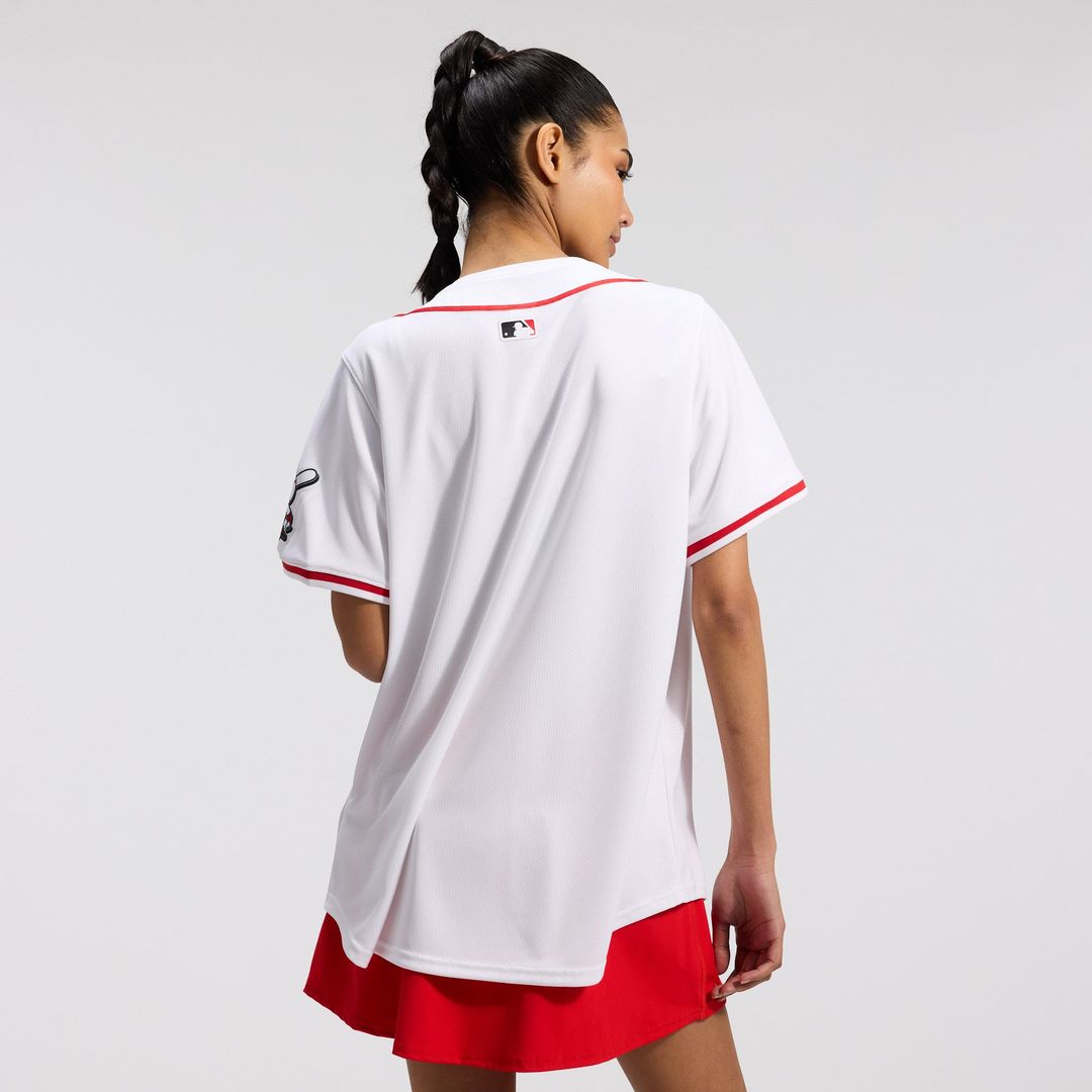 Cincinnati Reds Women's Home Limited Jersey (White)