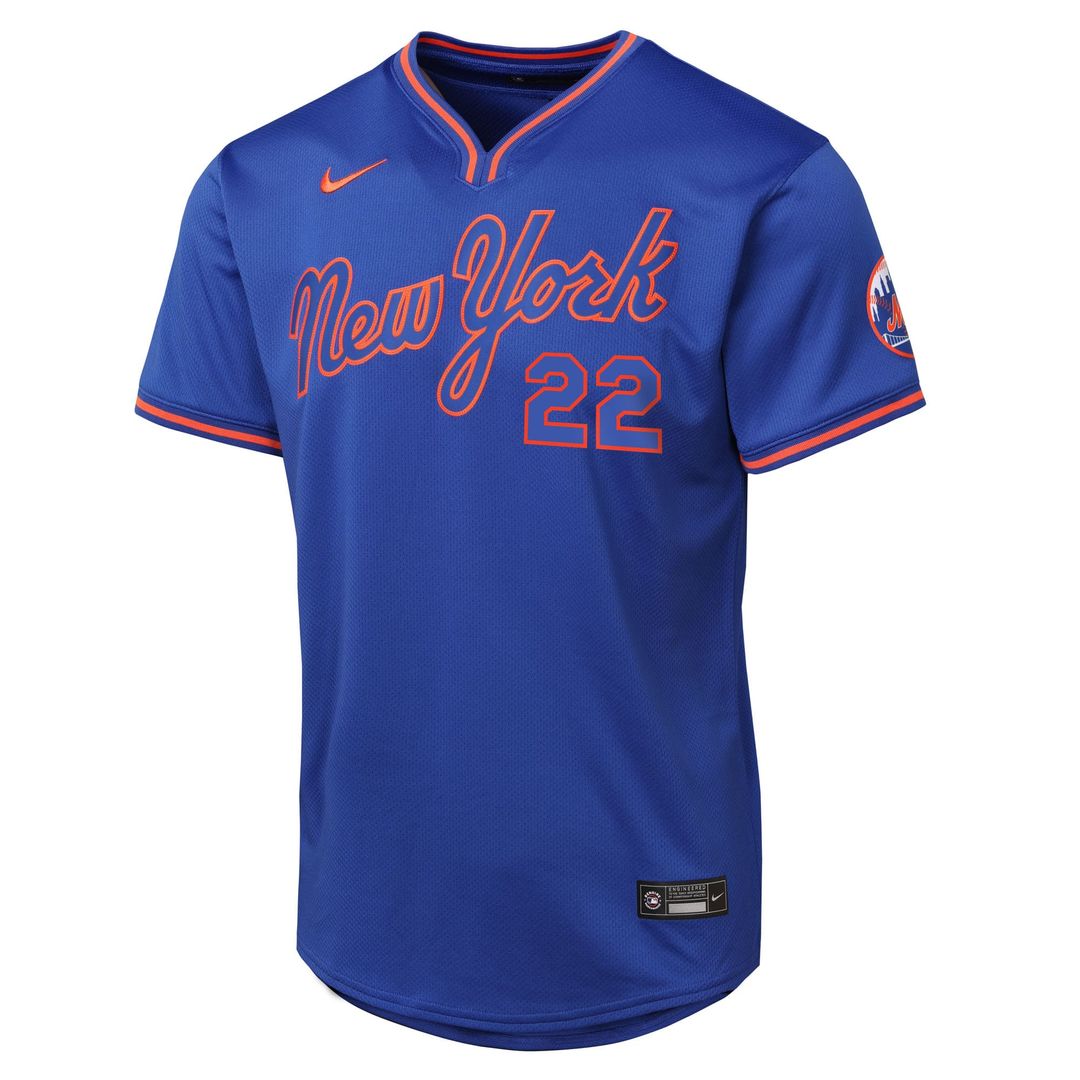 New York Mets Juan Soto Youth Home Limited Jersey (White)