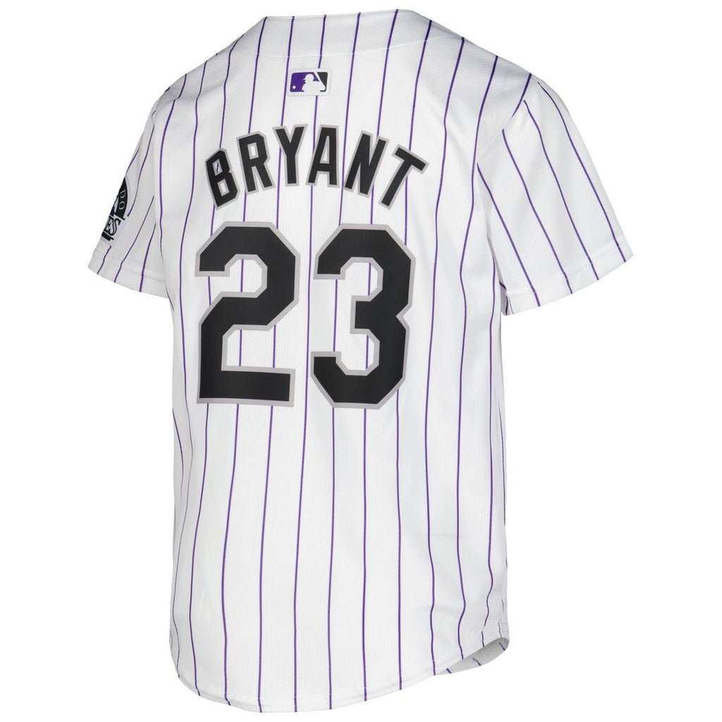 Colorado Rockies Kris Bryant Youth Alternate Limited Jersey (Purple)
